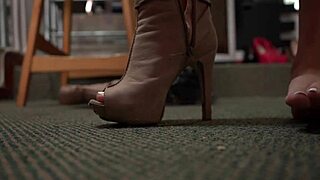 Foot Fetish Play In Our Favorite Hotel