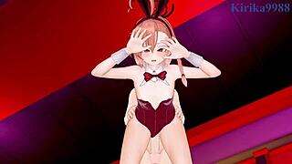 How Wild Is Mikamo Neru Bunny Girl With Uzawa Reisa In Hentai Sex?