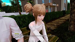 In harem hotel 17, the protagonist manages the hotel and interacts with characters