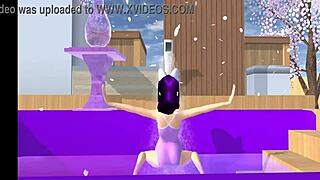 Wow, pov cartoon fox girl in crossdressing bikini dances solo on your lap in hentai!