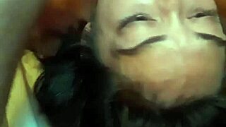 Asian amateur takes a rough throat pounding like a pro.