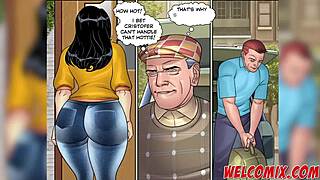 Hey Pops is that old pervert showing up as an unwelcome guest again