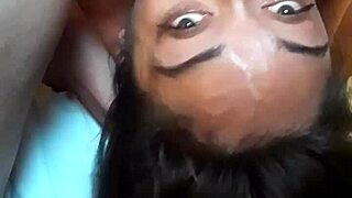 Asian amateur takes a rough throat pounding like a pro.