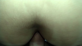 amateur teen girl feels intense anal pleasure