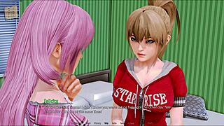 Harem Hotel 139 In Anime Style With Emotional Depth