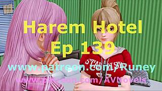 Harem Hotel 139 In Anime Style With Emotional Depth