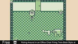 Riding Around In An Office Chair With Twins!