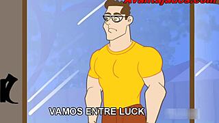 Gay cartoon action with Brazilian flair, so hot! 🔥