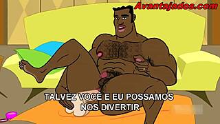 Cartoon porn with gay jock and schoolboy characters