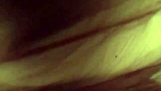 hot brunette banging hard in closeup