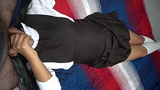 Horny Teacher Seduces Latina Student for Sex and Better Grades