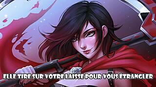 Yang xia long humiliates you in public RWBY hentai femdom anal?