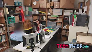 what punishment does the hot teen thief deserve from the security guard?