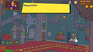 3D animated Simpsons - The Burns' Mansion - Part 7
