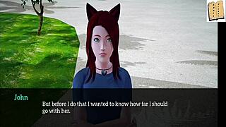 i'm exploring my new family with blonde teen's small tits in this game