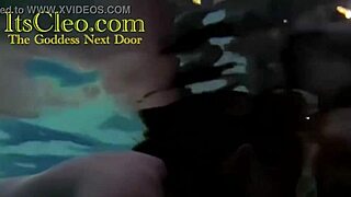 Ever seen Cleo and Annie Knight gag on cock underwater for cum?