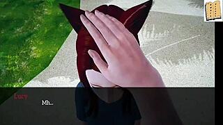 i'm exploring my new family with blonde teen's small tits in this game