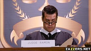 milf kristina rose gets two big cocks at once