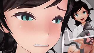 Matsukaze from Kantai Collection Gets Fucked in Anime Style!