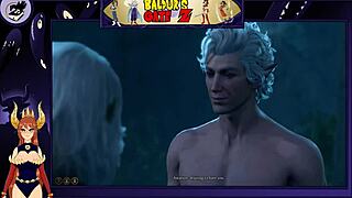 A female Namekian gets some vampire sex in Astoria