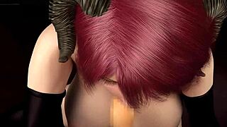 Demonically Spectacular Redhead Blowjob Leading To Orgasm In 3D Anime Hentai Part 02 1080 60fps
