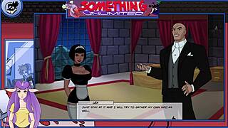 Muscular redhead bodybuilder in anime cartoon game part 143