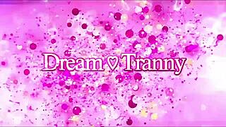 Phat Ass Tranny Nicolly Pantoja Jerks Off with Stuffed Ass