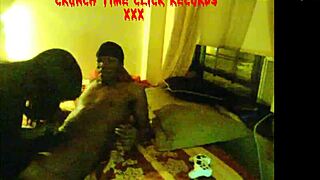 check out issac haze in this quick 5 min ghetto clip with a hot ebony!