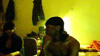 check out issac haze in this quick 5 min ghetto clip with a hot ebony!