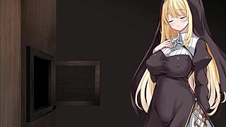 Passion of sister Christina involving group activities and games in anime style