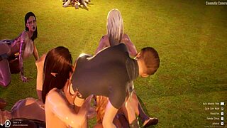 Shey Nights Blowjob in 3D Anime