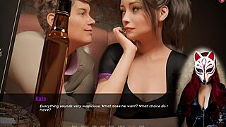 Kate 11 Cosplay Maid In Stockings And Redhead Costume