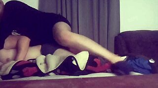 Neighbor visits for sex while wife away pt1.