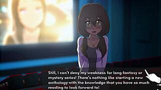 Comic porn with a nerdy character, funny sex scenes