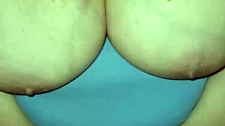 Amateur Slut Milf’s Huge Tits Drip During Intense Fuck
