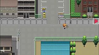 Milf sucks playboy's cock in alley hentai