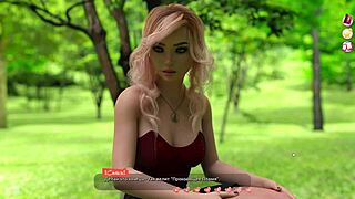 3D cartoon with hot girls showing their big boobs and naked bodies