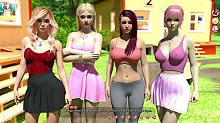 helping the hotties in yoga? use toys on big tits!