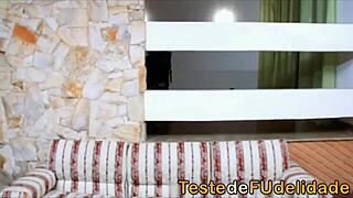 Teen 18+ paying blowjob on all fours