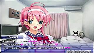 i'm groping her in apartment of love ep 5, but it's hentai anime