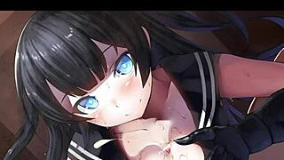 Check out this hentai paizuri cumshot compilation