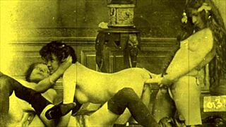 two centuries of lesbians in retro vintage style