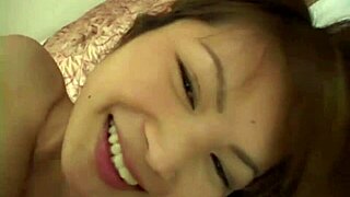 Japanese Babe Masturbates with Vibrator, Teasing Her Tits in Solo Hardcore Action