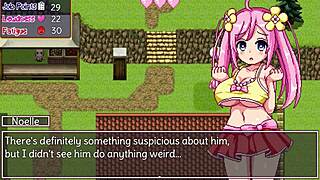 Noelle Uses Toys For Intense Blowjob And Handjob