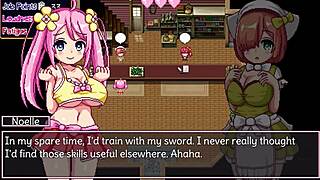 Noelle Uses Toys For Intense Blowjob And Handjob