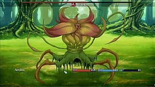 hentai game over sex with pink hair demongirl 😏