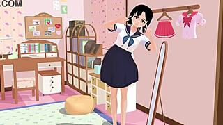 Mia Feels Excited In Her Sailor Uniform Gravure