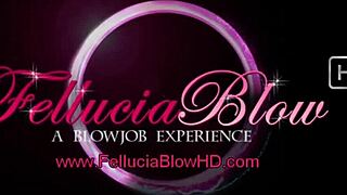 This blowjob is so erotic, she swallows and gives a facial.