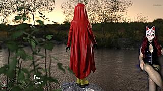 shadows 12 - milf gets creampied in rough bdsm dungeon with latex anime vibes