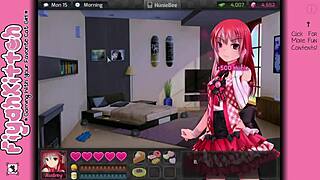 Sex with the girl next door in HuniePop walkthrough